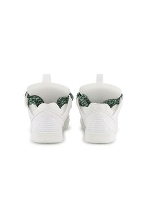 white leather sneakers LANVIN KIDS | N3021810P